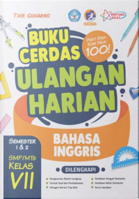 Image of Buku cerdas ulangan harian bahasa inggris