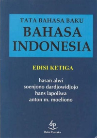 Image of Tata bahasa Baku